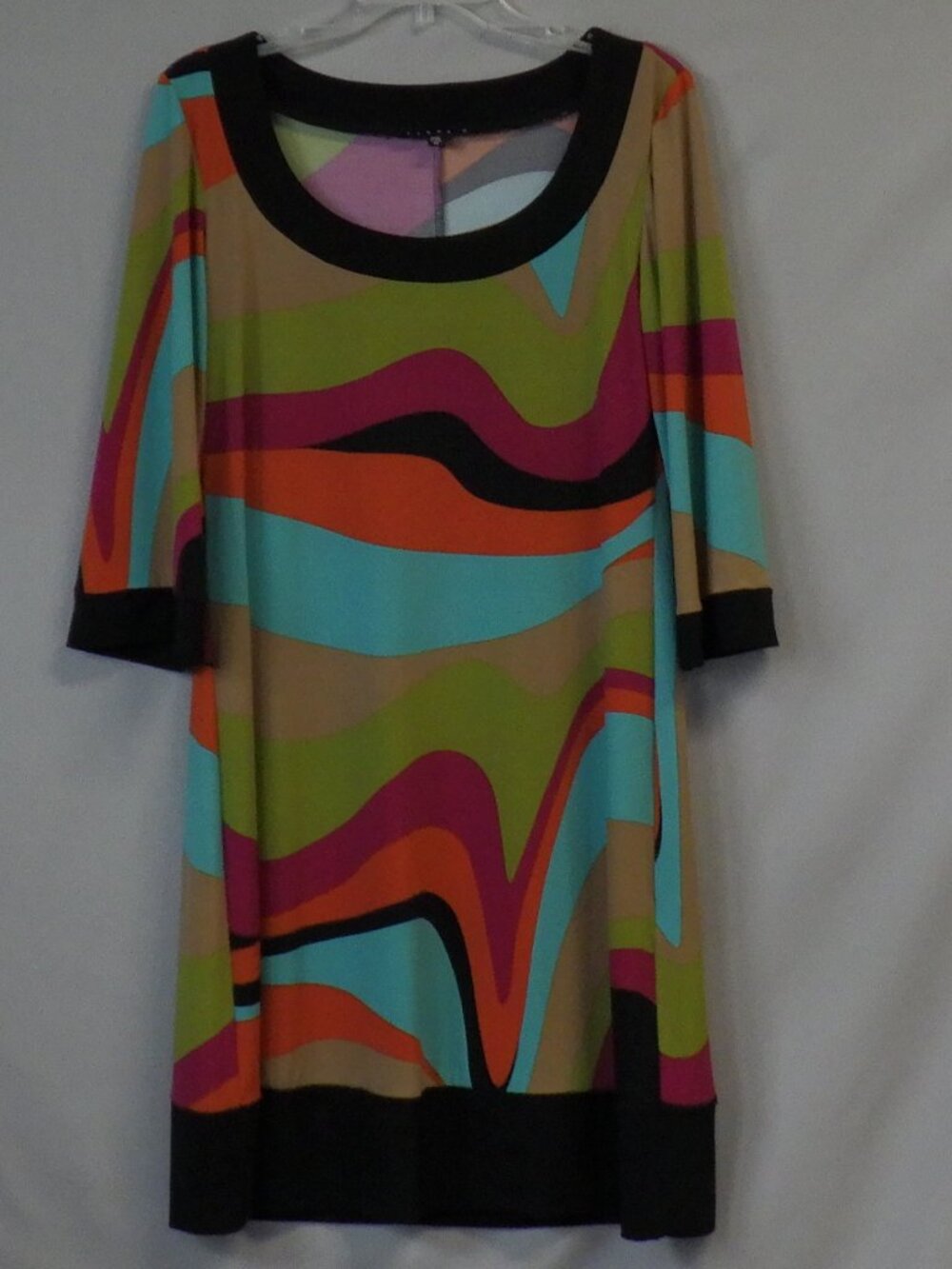 Tiana B. Geometric Sheath Dress